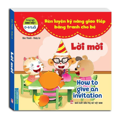 Sách - Hộp Rèn Luyện Kỹ Năng Giao Tiếp Bằng Tranh Cho Bé - Song Ngữ Anh Việt - Minh Thắng