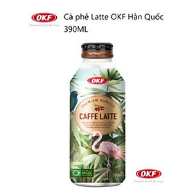 Cà phê Latte OKF Hàn Quốc 390ML Brazil Arabica beans