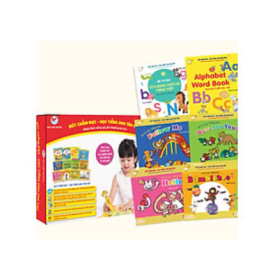 Bút Chấm Đọc- Học Tiếng Anh - Đánh Thức Năng Lực Phi Thường Từ Trẻ Thơ (Dành Cho Trẻ Từ 0 Đến 10 Tuổi) _TV