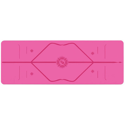 Thảm tập yoga định tuyến PU Liforme Gratitude - Grateful Pink 4.2mm