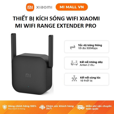 Thiết Bị Kích Sóng Wifi Xiaomi Pro - Đen - Hàng Nhập Khẩu