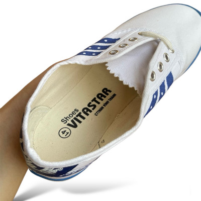 Giày Bata Tàu Đế Đen Cao Su WARRIOR Chính Hãng Chuyên Đá Bóng Sân Cỏ Nhân Tạo Phủi Cao Cấp Siêu Bền Size 38 - 43