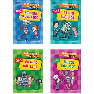 Combo Nhật Kí Đi Học Của Mike (Bộ 4 Tập) (ML)