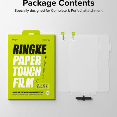 [Combo 2] Dán màn hình dành cho iPad Air 6 M3/M2 RINGKE Paper Touch Film - Hàng Chính Hãng
