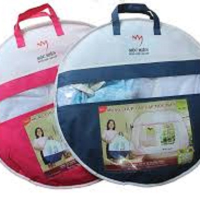 Màn chụp tự bung đỉnh tù cao cấp Mộc Miên loại 1,6m x2m -1 cửa 