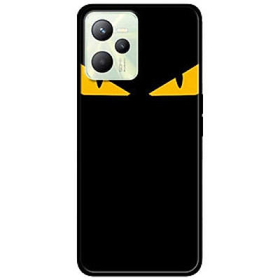 Ốp lưng dành cho Realme C35 - Realme Narzo 50A Prime mẫu Cặp Mắt Vàng Trên