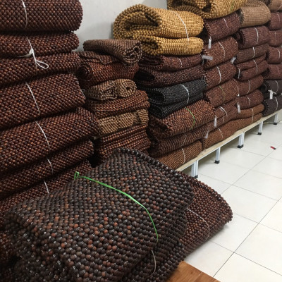 Chiếu Hạt Gỗ Hương Mộc Cao Cấp - Kích Thước 1,8mx2m ( video , hình thật )