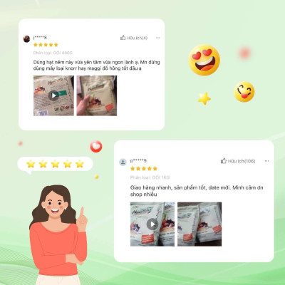 Bột nêm ngưu báng 1kg thuần chay không bột ngọt TÂM MINH FOODS