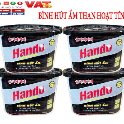 Combo 6 Hộp Hút Ẩm Khử Mùi Nấm Mốc Hương Hồng 450Ml