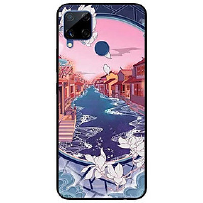 Ốp lưng dành cho Realme C15 mẫu Khung Cảnh