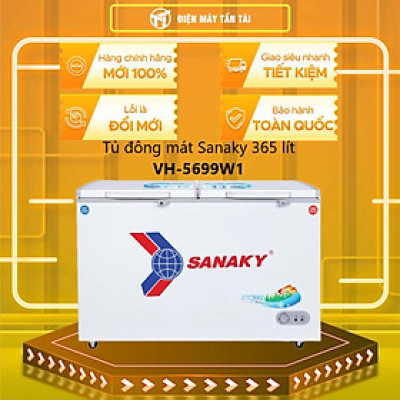 Tủ Đông Sanaky VH-5699W1 (365L) - Hàng Chính Hãng