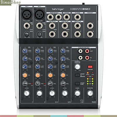 Behringer XENYX Q802S - Mixer Thu Âm 8 Cổng Vào - Hàng Nhập Khẩu