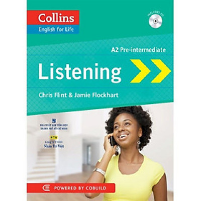 Sách - Collins - Listening A2 Pre-Intermediate (Tái Bản) - Nhân Trí Việt