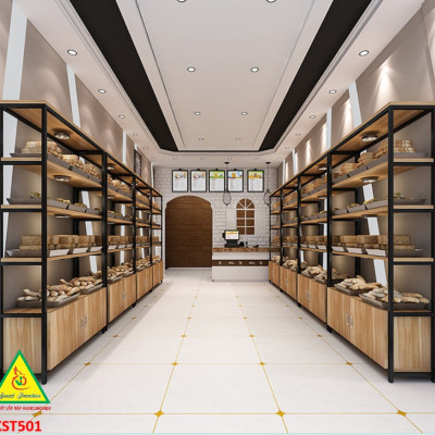 Kệ trưng bày sản phẩm, hàng hóa , kệ siêu thị , cửa hàng KST501 - NỘI THẤT LẮP RÁP VIENDONGADV