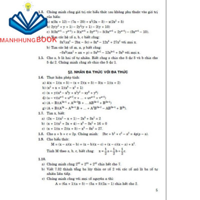 SÁCH - Toán thông minh & phát triển 8 (dùng chung cho các bộ sgk hiện hành)