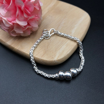 Lắc Tay Lắc Chân Bé Yêu - Bảo Hành Vĩnh Viễn ( Hàng Chính Hãng ) Bạc Hiểu Minh LTE091T