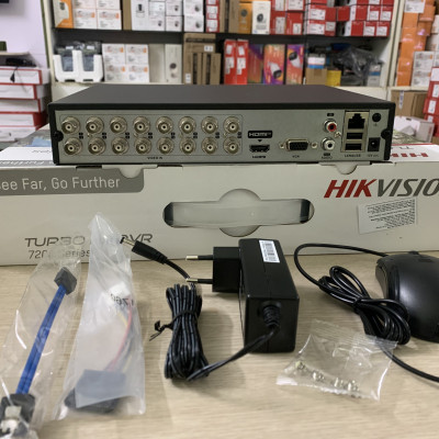Đầu Ghi Hình TVI HD1080P 16 Kênh Turbo HD 3.0 Hikvision DS-7116HGHI-F1/N - Hàng Nhập Khẩu