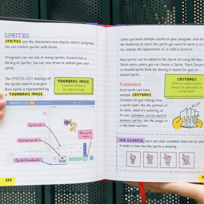 Sách Everything You Need To Ace Computer Science And Coding Big Fat Notebooks - Sổ Tay Khoa Học Máy Tính Và Mã Hóa ( Tiếng Anh, Lớp 8 - Lớp 12 ) - - Nâng Cao Kiến Thức Khoa Học Máy Tính Và Lập Trình - Á Châu Books, Bìa Cứng, In Màu