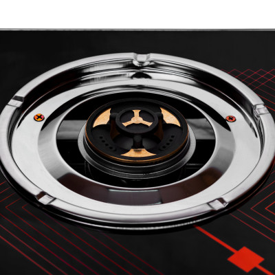 Bếp gas đôi mặt kính Eblue  EBB 333 KT hàng chính hãng