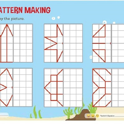 Art and Craft Activity Book 2 for 5-6 Year old kids with free craft material