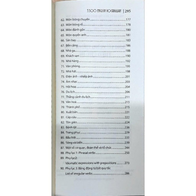 Sách - 3500 Từ Vựng Tiếng Anh Theo Chủ Đề - Sách Trắng Đen - Minh Thắng
