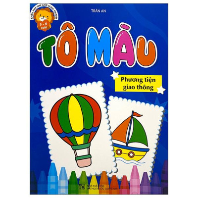 Sách - Khám Phá Thế Giới Xung Quanh - Tô Màu Phương Tiện Giao Thông
