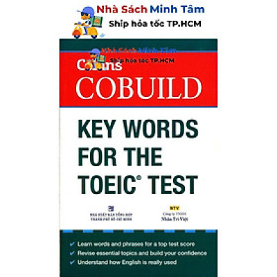 Sách - Collins Cobuild Key Words For The TOEIC Test (Không CD) - Nhân Trí Việt