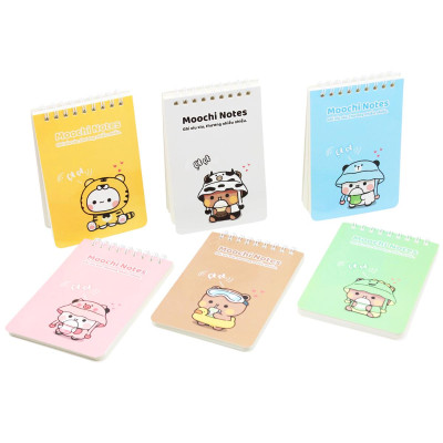 Sổ Lò Xo Moochi Notes B7 - Kẻ Ngang - 120 Trang 80gsm - The Sun 06