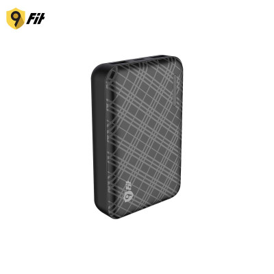 Sạc dự phòng 9FIT Lite 10,000mAh /3.7V Li-Polymer - 9PL10K03B, hỗ trợ sạc nhanh - Hàng chính hãng