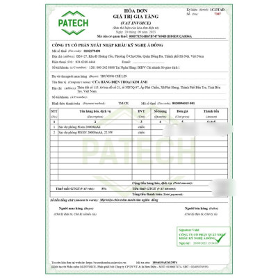 Sạc dự phòng PISEN D313 kèm chân cắm, kèm cáp sạc C/L, sạc nhanh  22.5w, 20000mAh - Hàng chính hãng