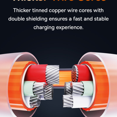 Cáp sạc nhanh, truyền dữ liệu cho Ai-phôn Ba-se-us CoolPlay Series Fast Charging Cable USB to Lai-nin 2.4A Thiết kế chắc chắn và bền bỉ và Tính năng Smart Trickle thông minh - Hàng chính hãng