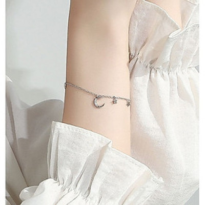 Lắc tay trăng sao S925