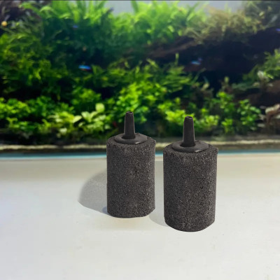 2 Mét dây sủi và 2 đá sủi oxy, quả sủi oxy dùng cho Máy sủi oxy, Máy sục khí - Tăng lượng khí oxy bể cá - Giúp cá lớn nhanh, phát triển mạnh ( Trắng - Đen)