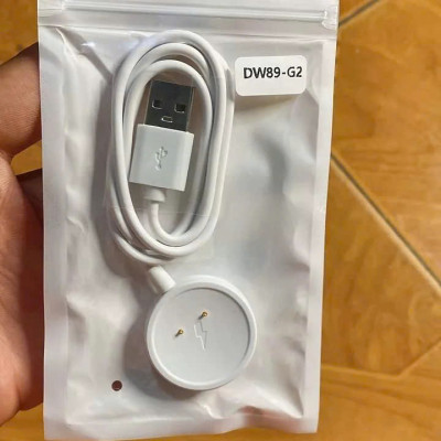 Dây sạc Cáp sạc Từ tính Đồng hồ Thông minh TK S9 CD99 S16 hình tròn 2 sạc nhanh 8 / 9 Ultra / DW89 - Hàng nhập khẩu