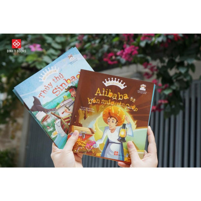 Sách - Ngày Xửa Ngày Xưa - Truyện Kể Cho Bé 3 Tuổi - Combo 6 Cuốn - Đinh Tị Books