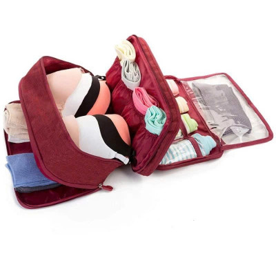 Túi đựng đồ lót tiện dụng MÀU XANH - Giao ngẫu nhiên