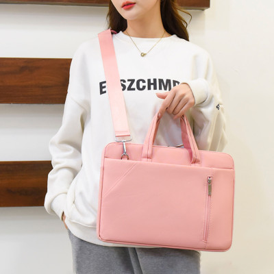 Túi chống sốc dành cho laptop macbook surface chất vải chống nước có dây đeo chéo dáng mỏng gọn - Hàng chính hãng