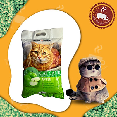 Cát vệ sinh đất sét cho mèo Best in show 6L 