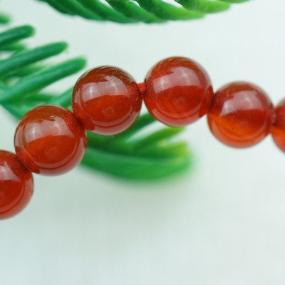 Vòng tay mã não đỏ tự nhiên 6 mm