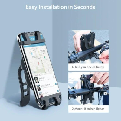 Ugreen UG30489LP116TK Màu Đen Giá đỡ điện thoại trên xe đạp - HÀNG CHÍNH HÃNG