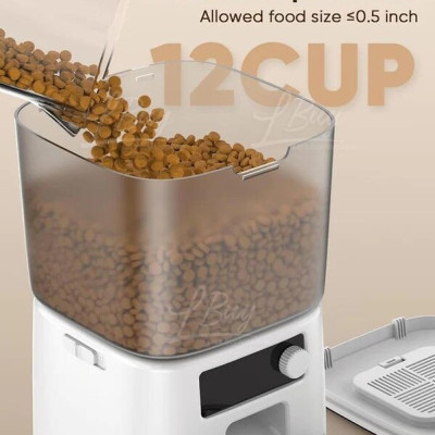 Máy cho thú cưng ăn tự động Oneisall PFD-001 Pro cài đặt thời gian - Hàng chính hãng