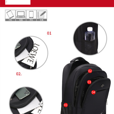 Balo Du Lịch Nam Nữ Siêu Nhiều Ngăn, Ngăn Laptop Chống Sốc Riêng, Ngăn Quần Áo Du Lịch, Chống Thấm Nước