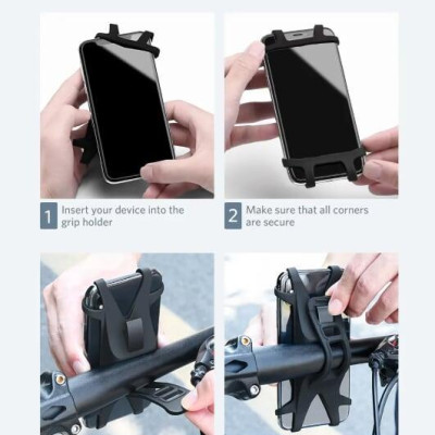 Ugreen UG30489LP116TK Màu Đen Giá đỡ điện thoại trên xe đạp - HÀNG CHÍNH HÃNG