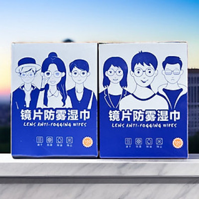 Combo 100 Khăn Lau Mắt Kính Nano- Miếng Giấy Lau Kính Chống Bám Hơi Nước, Lau Sạch Vân Tay Bụi Bẩn- Chính Hãng