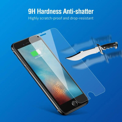 Ugreen UG50946LP171TK cho iPhone 6 + 6S + 7 + 8 Miếng dàn cường lực độ cứng chuẩn 9H - HÀNG CHÍNH HÃNG