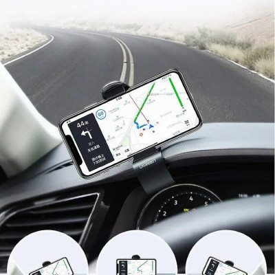 Ugreen UG60328LP136TK Màu Đen Giá đỡ điện thoại trên ô tô chất liệu plastic - HÀNG CHÍNH HÃNG