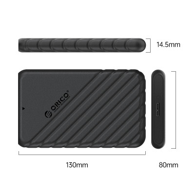 Hộp Ổ Cứng 2.5" SSD/HDD ORICO 25PW1-U3-BK HÀNG CHÍNH HÃNG