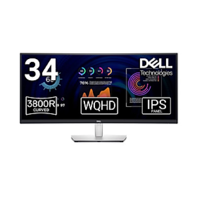 Màn hình Cong DELL P3424WE 34 inch WQHD IPS 60Hz 5ms - Hàng Chính Hãng