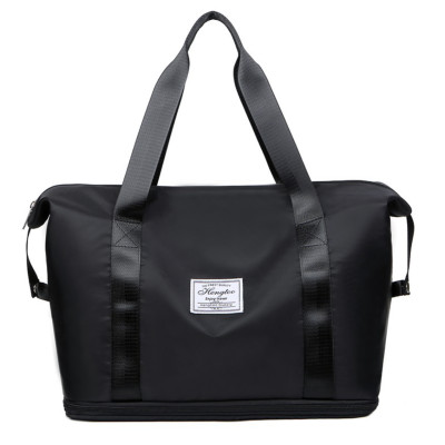 Túi xách du lịch 2 tầng cỡ lớn túi đựng đồ thể thao tập gym, yoga, quần áo nữ chống nước có thể nới đáy thành 2 tầng