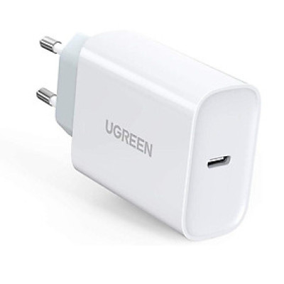 Ugreen UG70161CD127TK 30W PD3.0 màu trắng usb type c sạc nhanh - HÀNG CHÍNH HÃNG